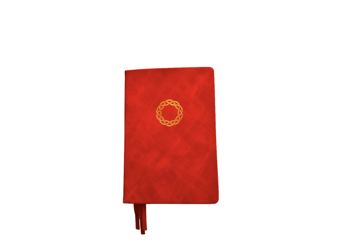 cuaderno premium notebook velvet terciopelo rojo